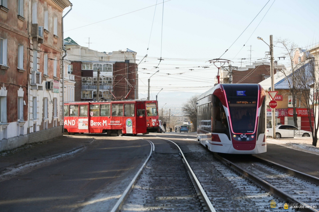 Пассажиропоток муниципального транспорта в Улан-Удэ за год вырос на пару сотен человек